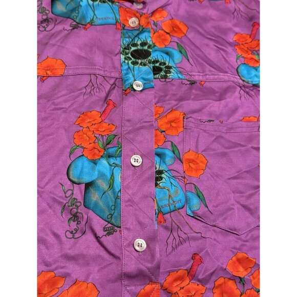 Opening Ceremony Women's Shirt Size 42 Made In Italy Colorful Designer Modern - Picture 7 of 16